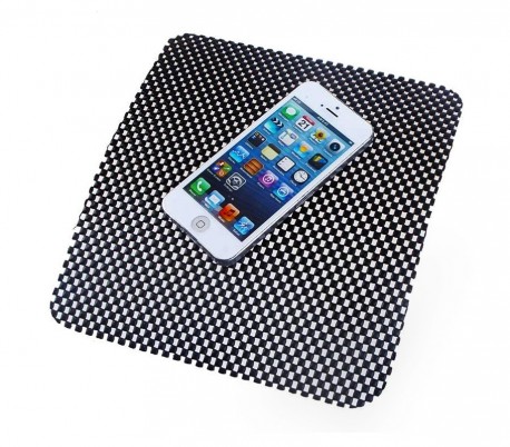 516940 Set 6 alfombras universales antideslizantes para el coche 15 x 15cm