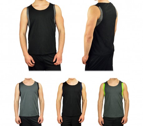 KZ-325 Camiseta deportiva hombres mod. TECHNO tallas de la l