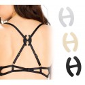 150437 Conjunto de 3 clipps diferentes colores para ocultar tirantes sujetador