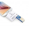 Lector 5 en 1 tarjeta de memoria y USB con conector LIGHTNING para smartphone
