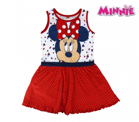 2200001969 Vestido de algodón de la MINNIE para niñas talla 2 a 6 años