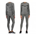 K7732 Conjunto de deporte completo para mujer en tres colores