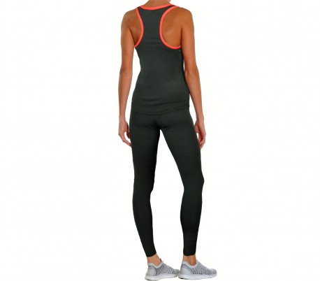 Conjunto para mujer  modelo SCRATCH camiseta sin mangas y leggings tobilleros