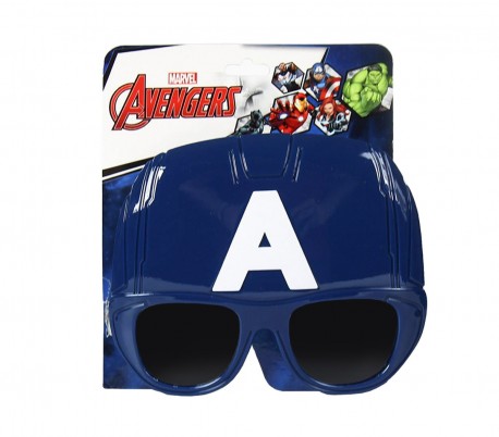 22-658 Gafas/Mascára de sol para niño motivo CAPITAN AMERICA protección UV