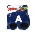 22-658 Gafas/Mascára de sol para niño motivo CAPITAN AMERICA protección UV