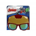 22-657 Gafas de sol/Mascára para niño motivo IRON MAN protección rayos UV