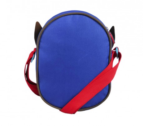 21-1662 Mochila 3D motivo CHASE PAW PATROL correa ajustable 12.8x18X5.5 cm