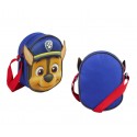 21-1662 Mochila 3D motivo CHASE PAW PATROL correa ajustable 12.8x18X5.5 cm