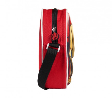 22-1665 Mochila 3D motivo IRON MAN correa ajustable 12,2x18,5x5,5cm