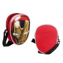 22-1665 Mochila 3D motivo IRON MAN correa ajustable 12,2x18,5x5,5cm