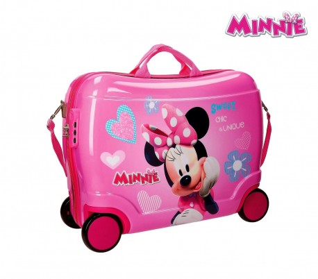 2899951 Trolley correpasillos con ABS motivo Minnie Mouse 50x39x20cm