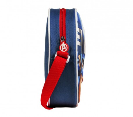 21-1663 Mochila 3D CAPITÁN AMÉRICA 12,2x18,5x5,5cm 