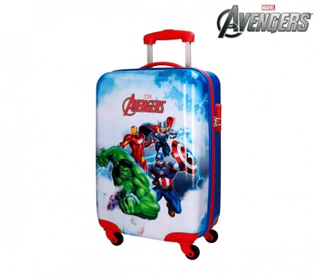 2111761 Trolley rigida con ABS equipage de mano motivo THE AVENGERS 37x55x20cm