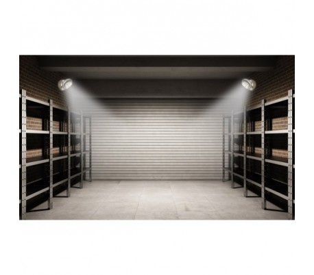 Lámpara led-faro led rotatorio 360º con sensor...