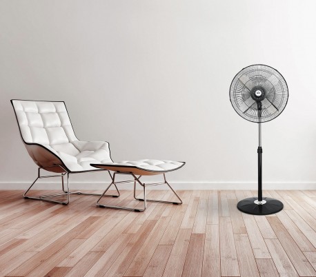 VE1655-B Ventilador de columna DCG altura regulable y 3 velocidades 60W