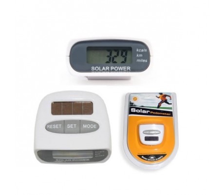 Podómetro digital energía solar sin hilos...