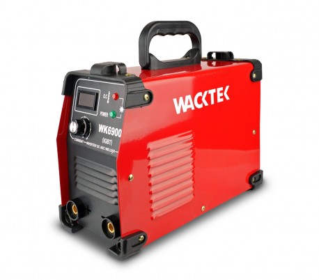 WK6900 Soldador WACKTEK inversor electrodo maletín compacto con 200 amp