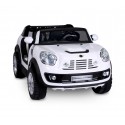 LT 839 Coche eléctrico para niños MINI COUNTRYMAN dos plazas 12V control remoto