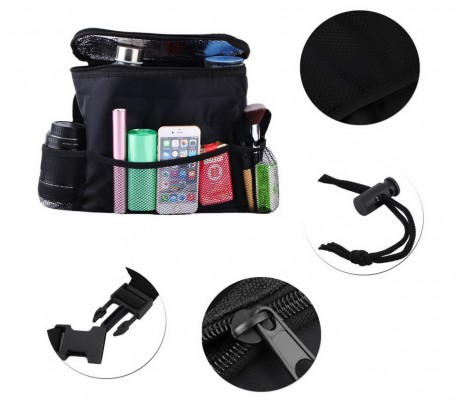 340518 Organizador asiento trasero del coche bolsillos y apartado frigorífico
