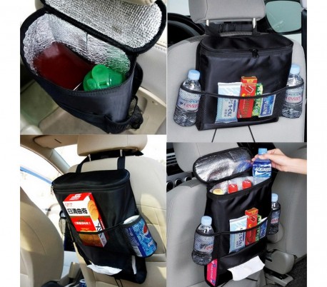 340518 Organizador asiento trasero del coche bolsillos y apartado frigorífico