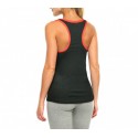 KZ-310 Camiseta deportiva para mujer con escote olímpico y con detalle flúor  KZ-310 Camiseta deportiva para mujer con escote olímpico y con detalle flúor