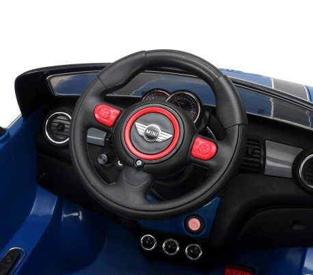 LT 841 Coche radio control  MINI COOPER una plaza 6V con control remoto