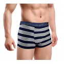 B104 Pack 12 boxers de algodón para hombre Huston fantasía rayas