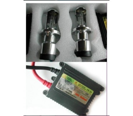 Kit luces xenon + centralitas slim hid h4 6000k...
