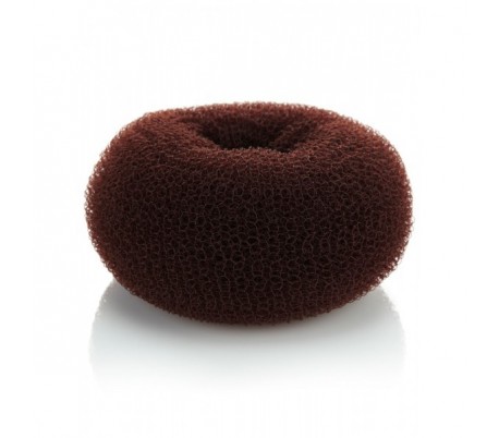 Elástico parada nylon cabello donut bollo del pelo peinados para la mujer