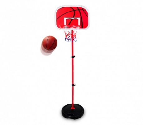 400067 Playset basquet para niños con la altura de la canasta ajustable