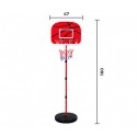 400067 Playset basquet para niños con la altura de la canasta ajustable