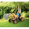 LT 843 Excavadora eléctrica para niños monoplaza 12V con sonidos