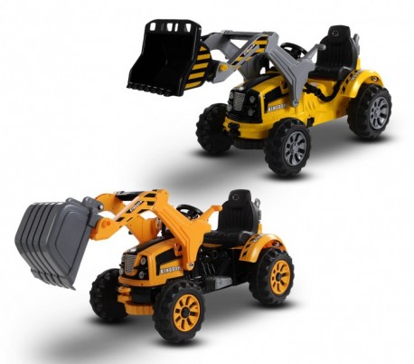 LT 843 Excavadora eléctrica para niños monoplaza 12V con sonidos