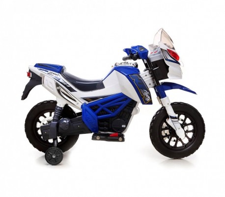 LT 812 Motoclicleta eléctrica para niños MOTO CROSS 6/12V doble motor