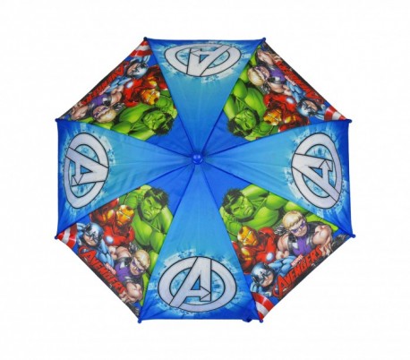 113860 Paraguas para niños modelo The avengers ( Los Vengadores ) 55,5 cm azul