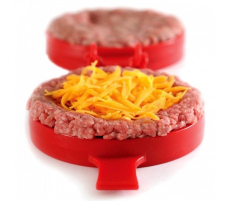 Molde para hamburguesa normal o rellena