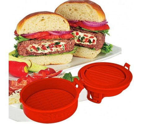 Molde para hamburguesa normal o rellena