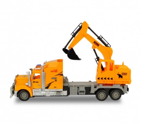 37738 Camión excavador radiocontrol 4 funciones en tres colores