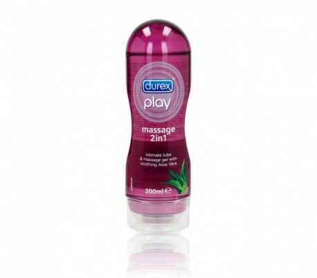 8079722 DUREX masaje 2 en 1 lubricante aloe vera 200ml