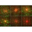 Proyector de luces láser con diversos efectos de iluminación de discoteca 