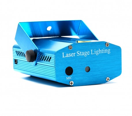 Proyector de luces láser con diversos efectos de iluminación de discoteca 