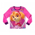 828173 Pijama  de terciopelo para niñas motivo de PAW PATROL SKYE ( 3 a 6 años)