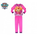 828173 Pijama  de terciopelo para niñas motivo de PAW PATROL SKYE ( 3 a 6 años)