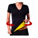 Camiseta de neopreno efecto sauna adelgaza brazos y abdomen mujeres tallas S-XXL Camiseta de neopreno efecto sauna adelgaza brazos y abdomen mujeres tallas S-XXL