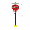 401269 Playset de baloncesto para niños altura canasta ajustable con balón