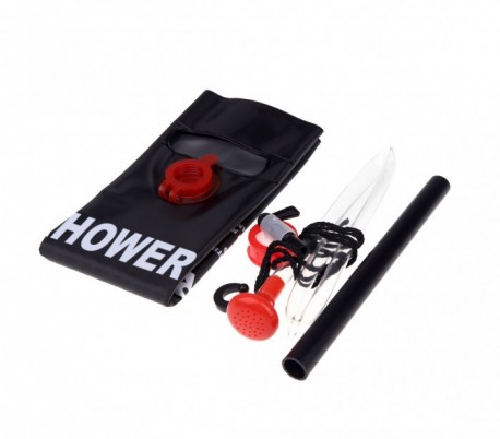 80172 Ducha solar de campamento con capacidad 20L Cuerda para fijación incluida