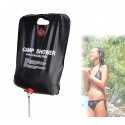80172 Ducha solar de campamento con capacidad 20L Cuerda para fijación incluida
