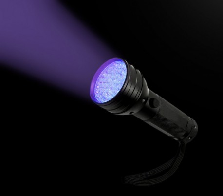 499440 Linterna de inspección con 51 LED UV para pistas orgánicas