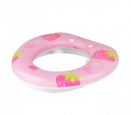 Reductor de WC para niños BABY WC SOFT acolchados y lavables 30 x 30 cm