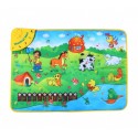 121775 Alfombra musical juego interactivo BABY FARM con melodías 75x50 cm